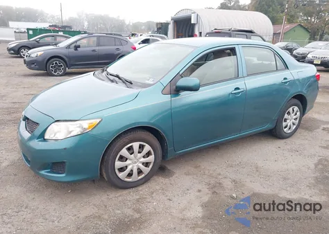 2010 Toyota Corolla Le из США, поврежденный, VIN JTDBU4EE6A9123162